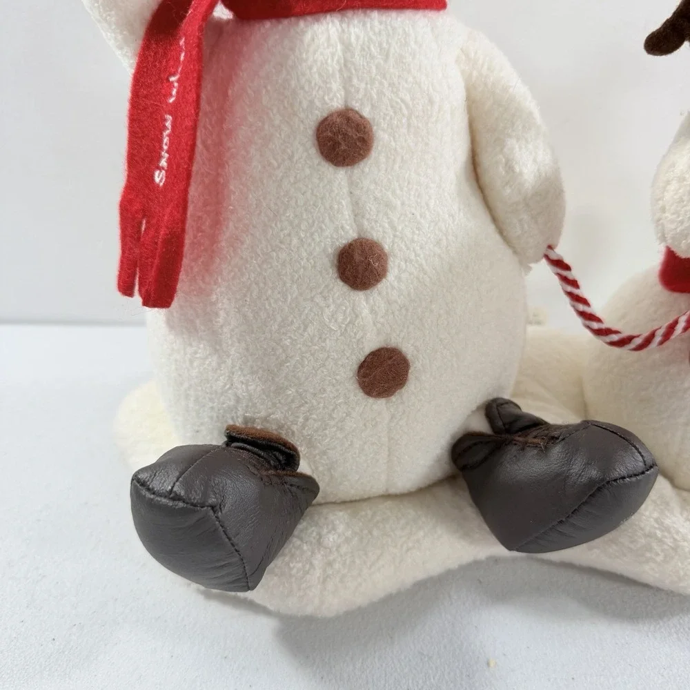 2004 Hallmark Jingle Pals Snowman Dog Animated Musical Singing Plush READ WORKS‎